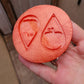 2 inch Plain Pumpkin Earrings Silicone Mould
