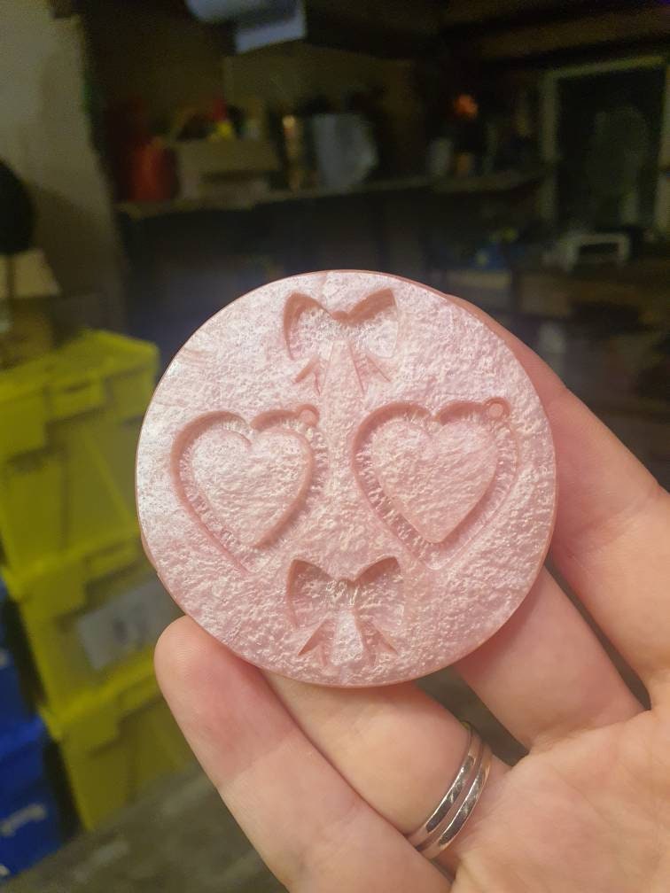 Hearts And Bows Silicone Mould