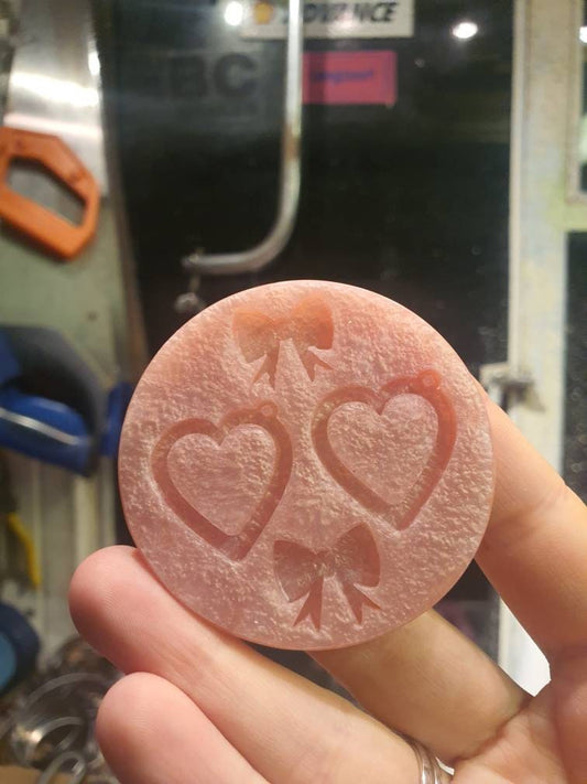 Hearts And Bows Silicone Mould