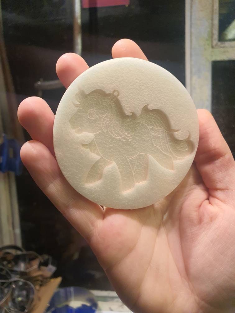 2.5 inch Unicorn Pony Silicone Mould