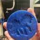 2.5 inch Stars Unicorn Pony Silicone Mould