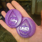 2 inch Evil Pumpkin Earrings Silicone Moulds