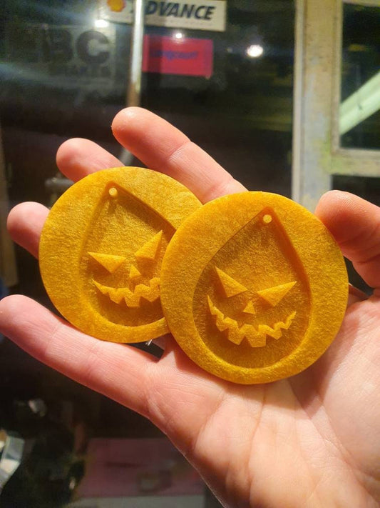 2 inch Evil Pumpkin Face Silicone Moulds