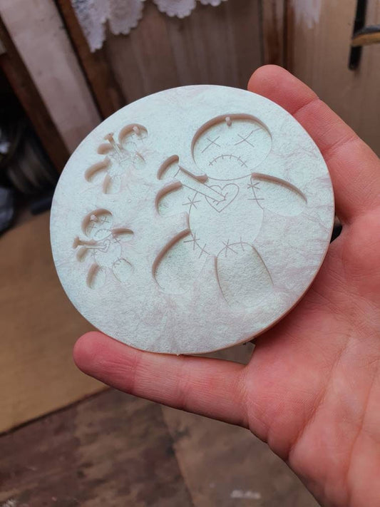 Little & Large VooDoo Dan Silicone Mould