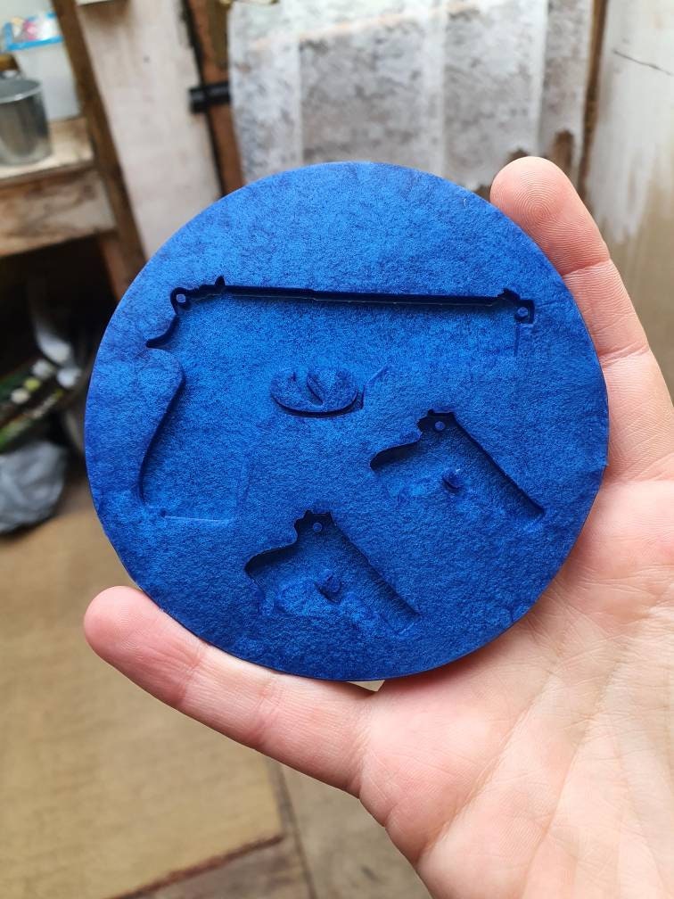 Little & Large Guns Silicone Mould