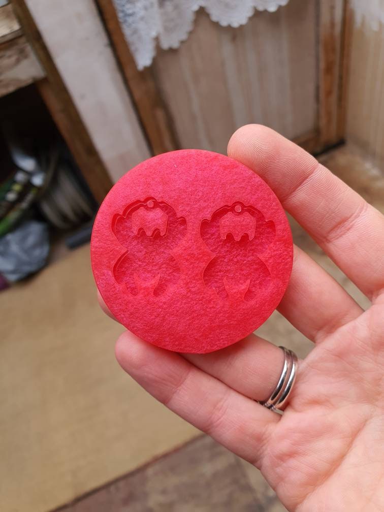 1.1 inch Spiders Silicone Mould
