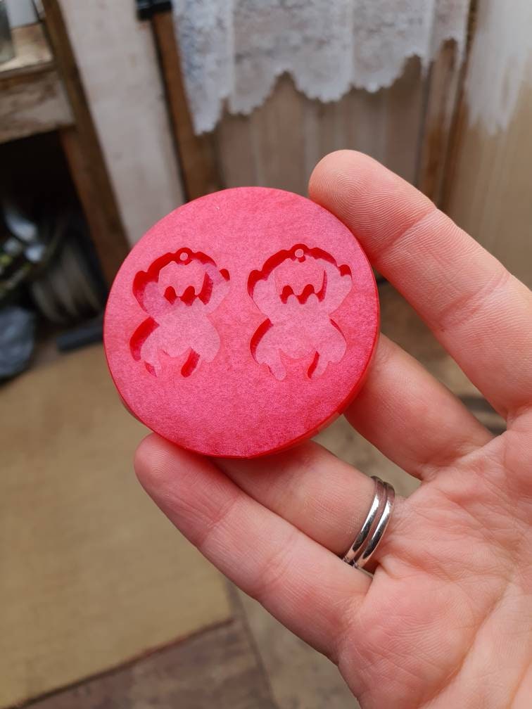 1.1 inch Spiders Silicone Mould