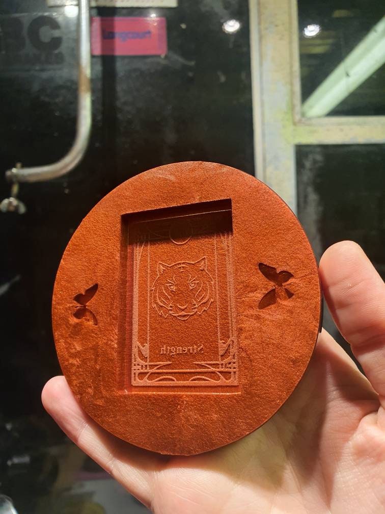 Strength Tarot Card Silicone Mould