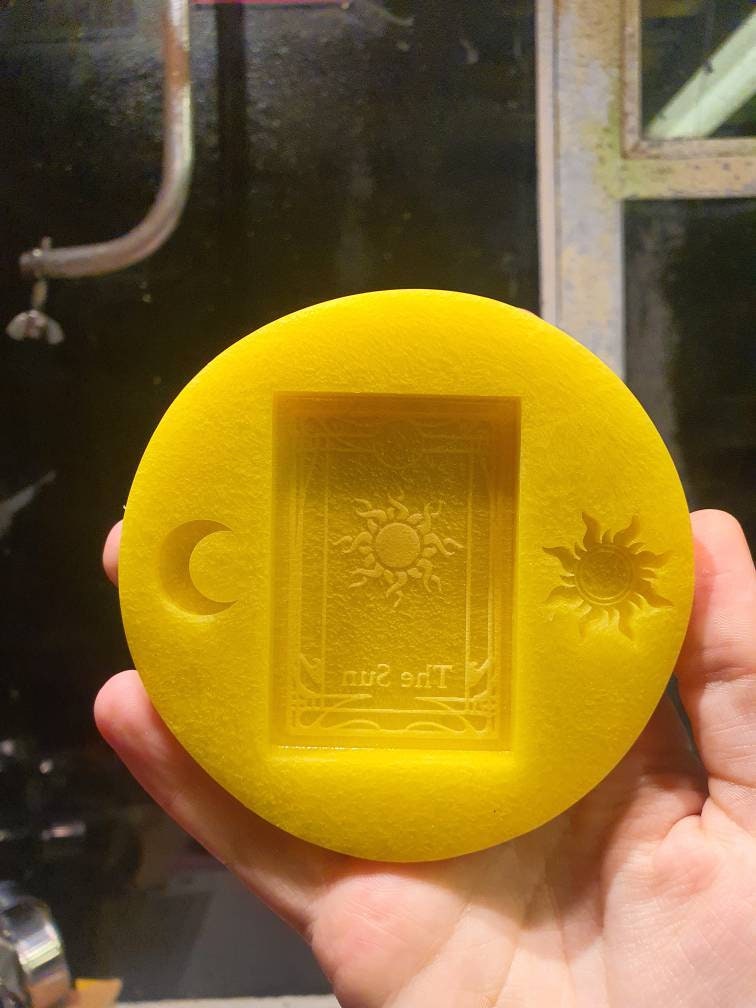 The Sun Tarot Card Silicone Mould
