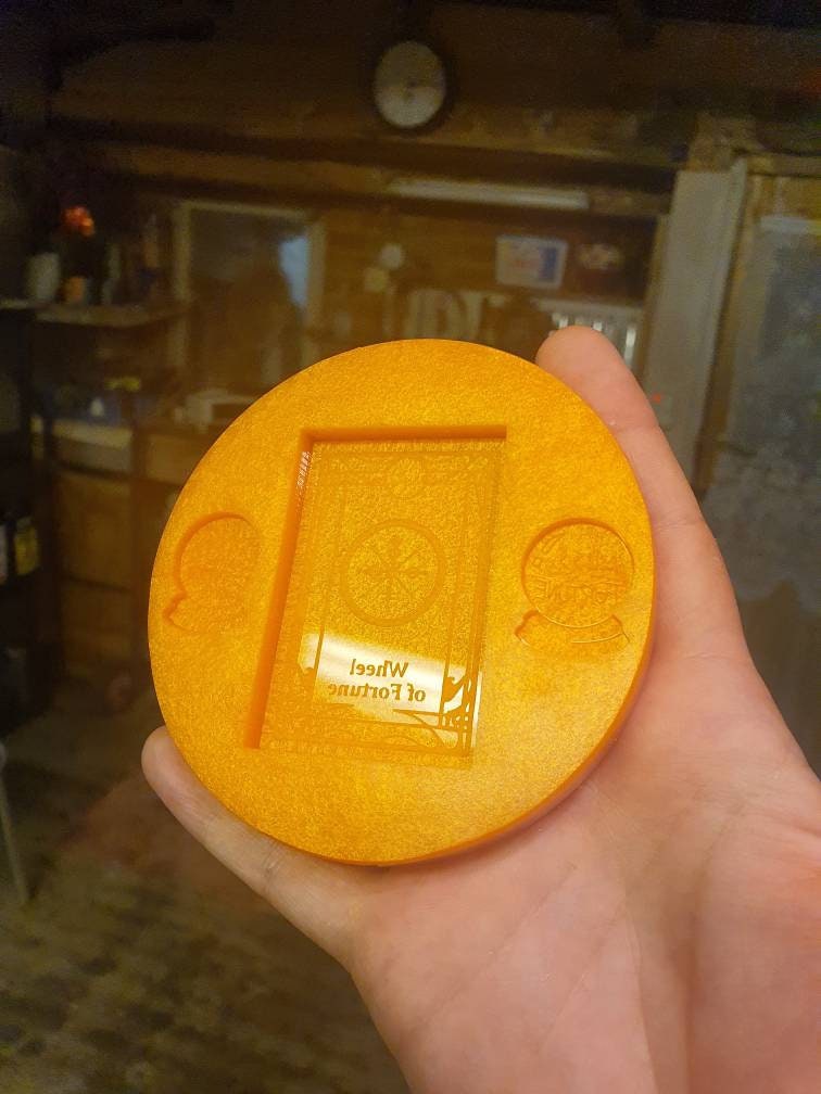 Wheel Of Fortune Tarot Card Silicone Mould