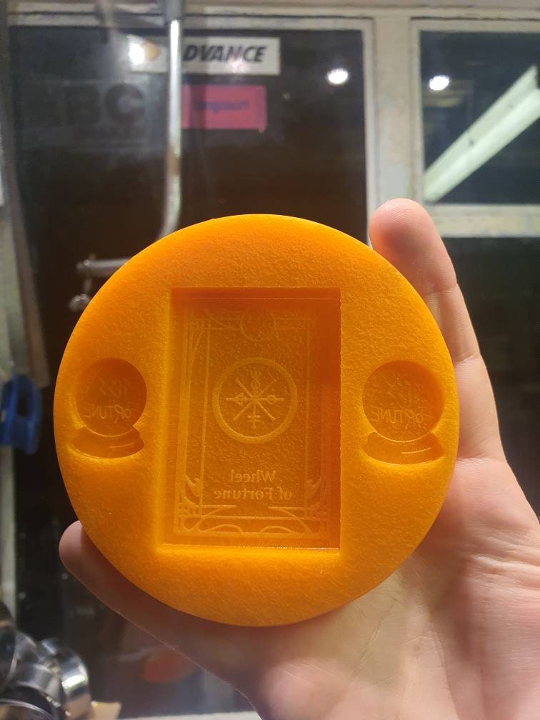 Wheel Of Fortune Tarot Card Silicone Mould