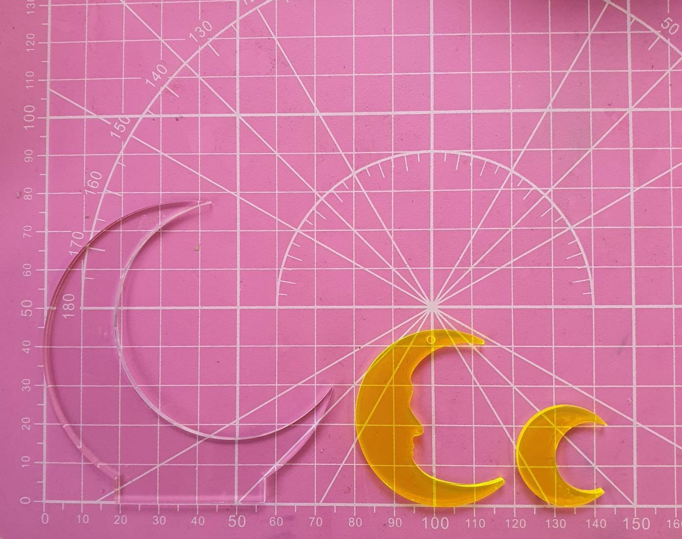 Moon Insert Silicone Mould