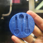 2 inch Microphones Silicone Mould