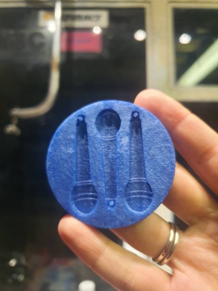 2 inch Microphones Silicone Mould