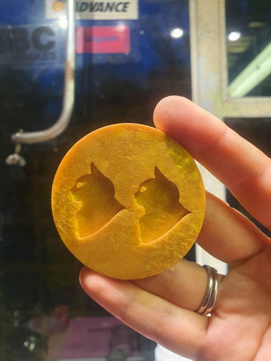1.1 inch Cat Heads Silicone Mould
