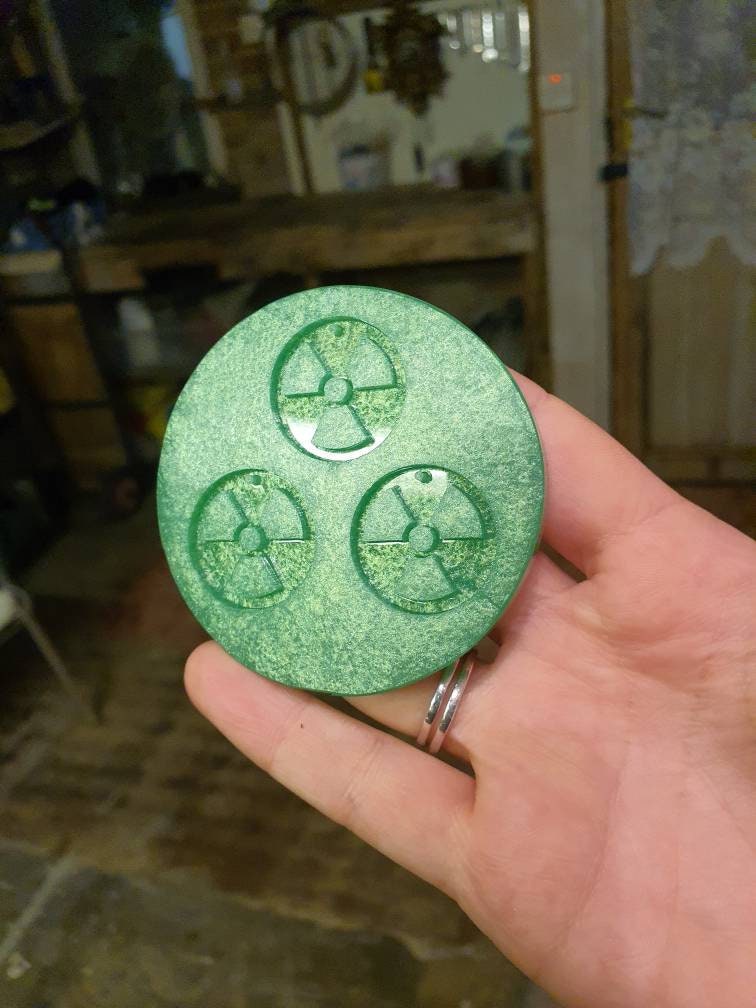 Radiation Symbols Silicone Mould