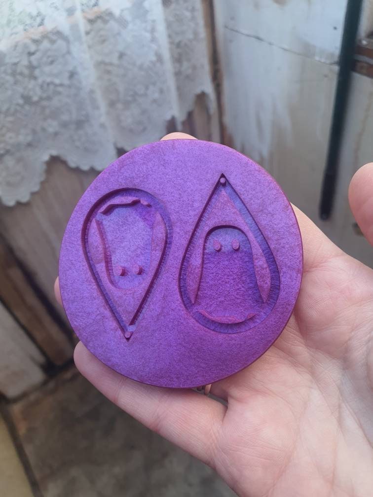 Ghost Earrings Silicone Mould