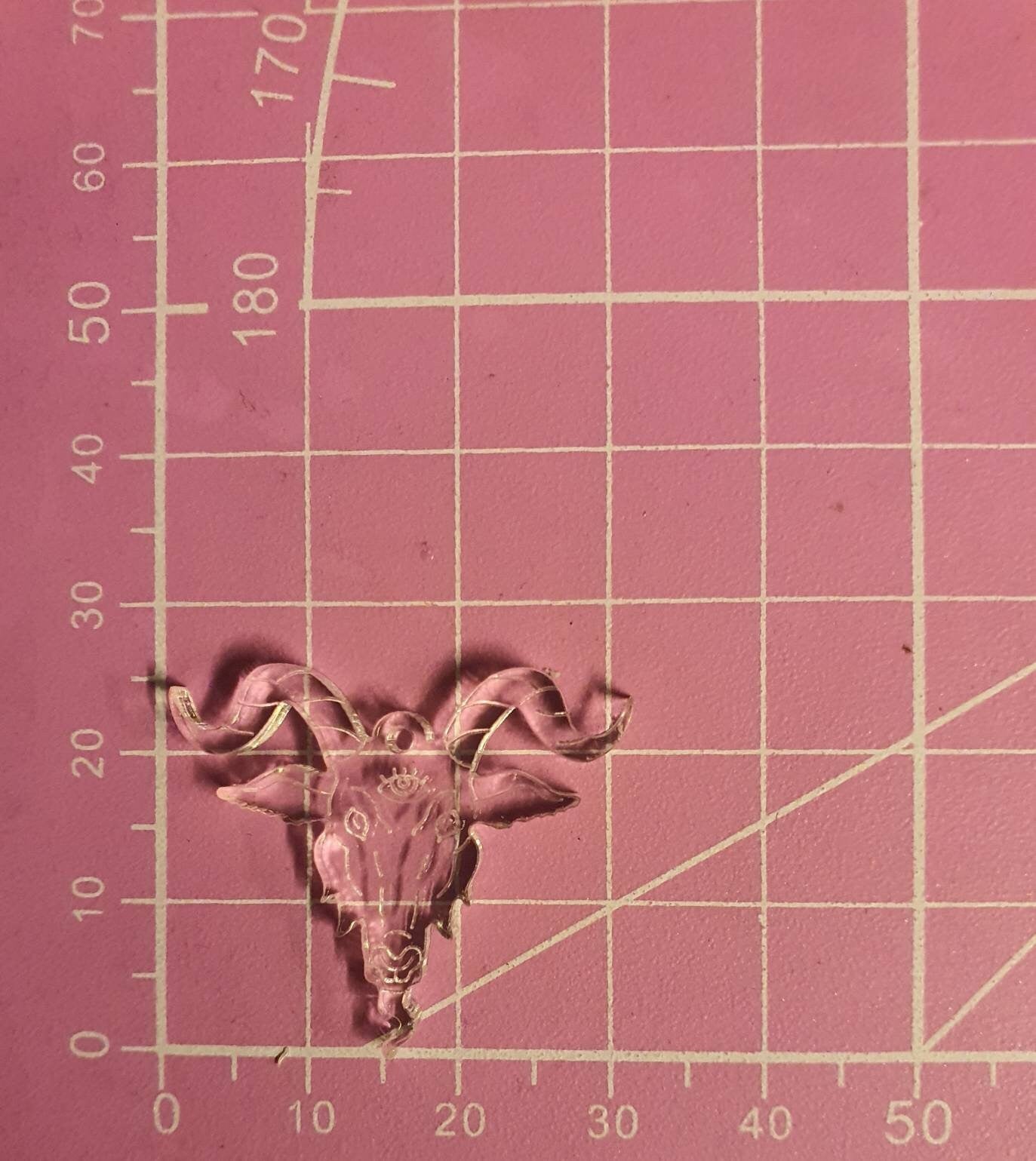 1 inch Baphomet Silicone Mould