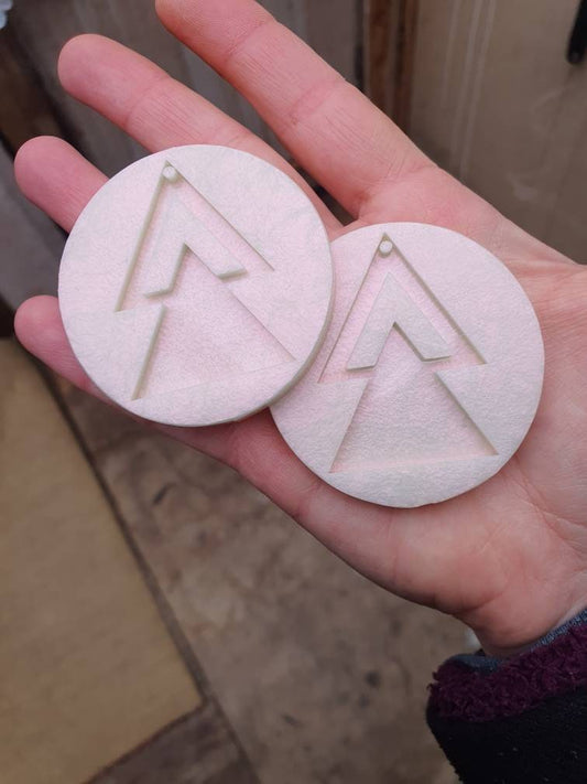 2 inch Triangle Earrings Silicone Moulds