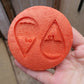 2 inch Plain Pumpkin Earrings Silicone Mould