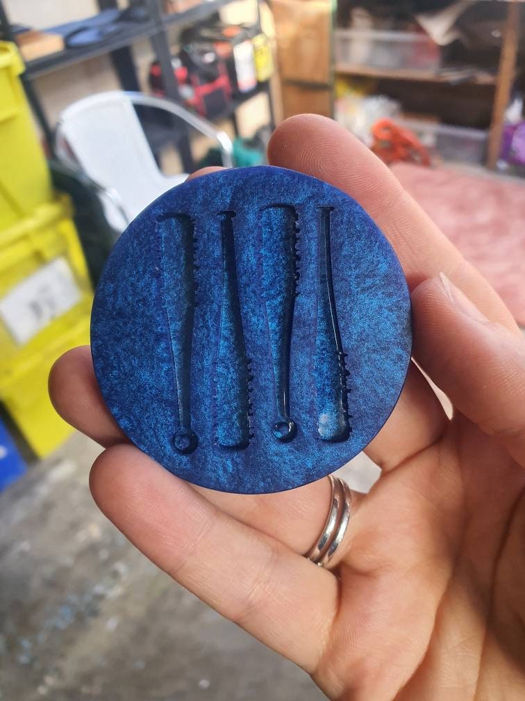 Spikey Baseball Bats Silicone Mould