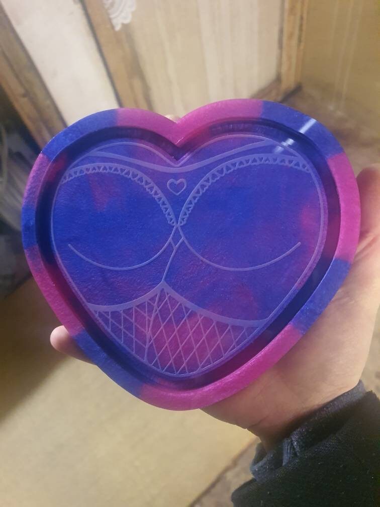 6 inch Sexy Ass Tray Silicone Mould