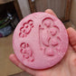 Little & Large Heart Knuckle Dusters Silicone Mould