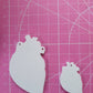 Little & Large Anatomical Hearts Silicone Mould