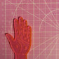 3 inch Palmistry Hand Silicone Mould