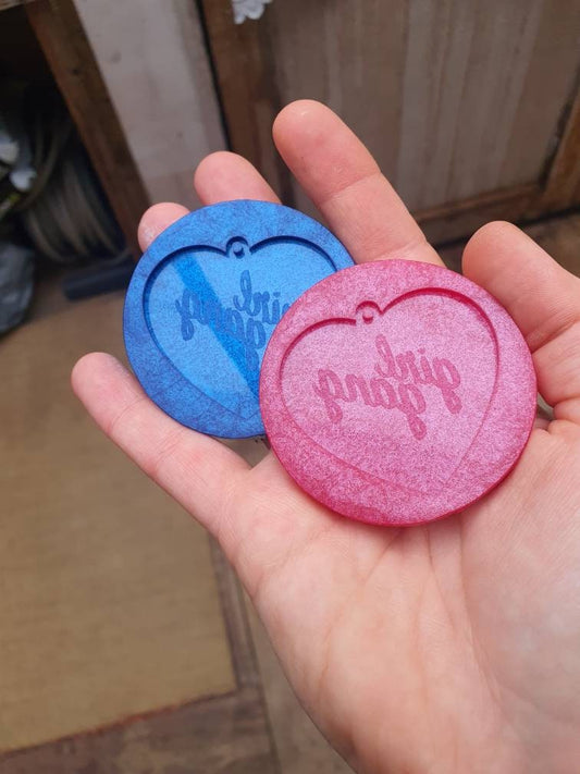 2 Girl Gang Earrings Silicone Moulds