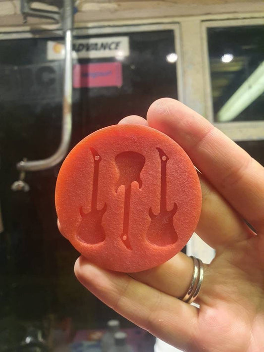 1.5 inch Guitars Silicone Mould