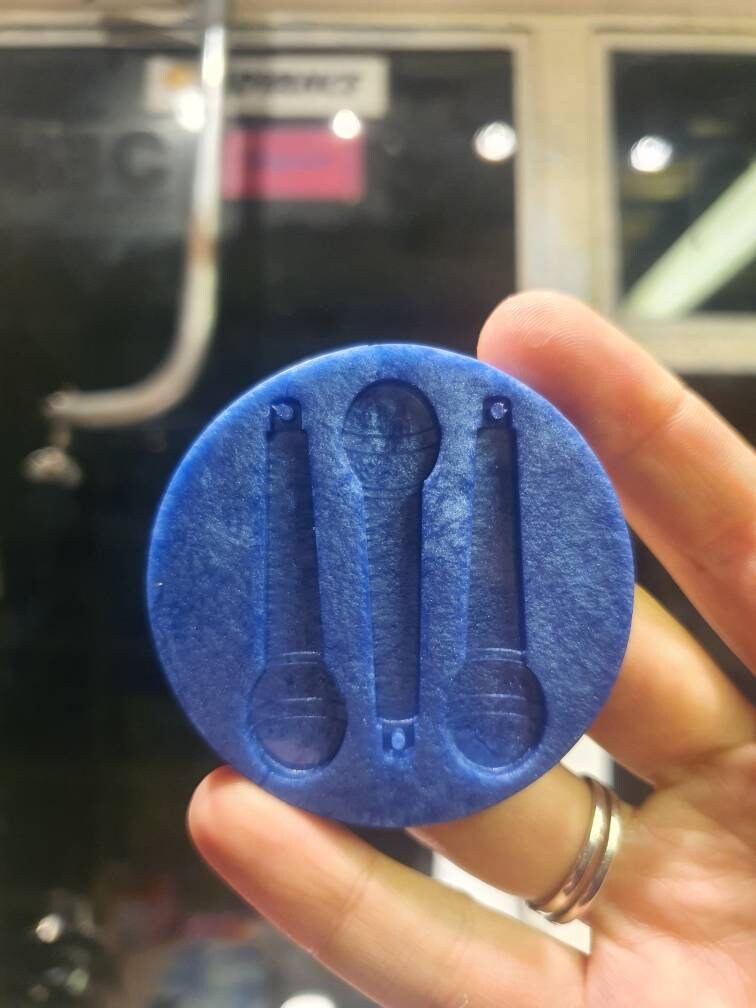 2 inch Microphones Silicone Mould