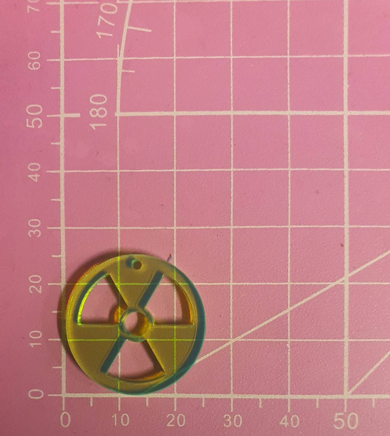 Radiation Symbols Silicone Mould