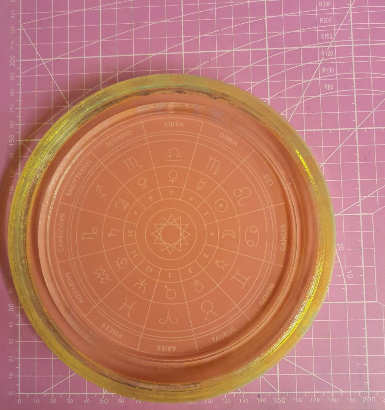 Zodiac Signs Tray Silicone Mould