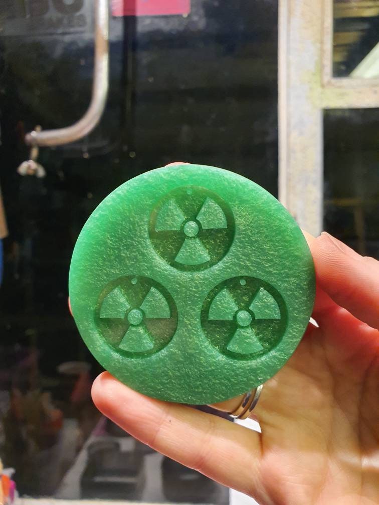 Radiation Symbols Silicone Mould