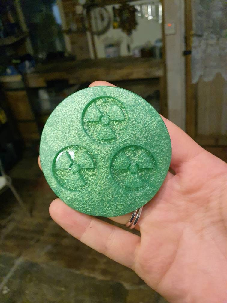 Radiation Symbols Silicone Mould