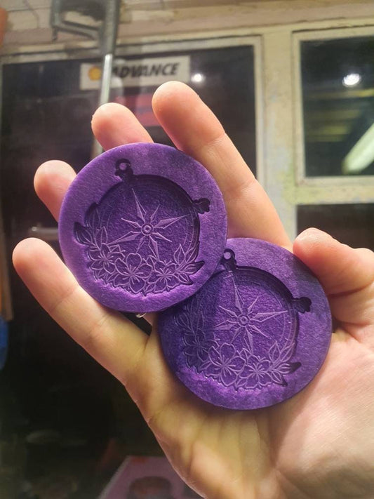 Floral Compasses Silicone Moulds