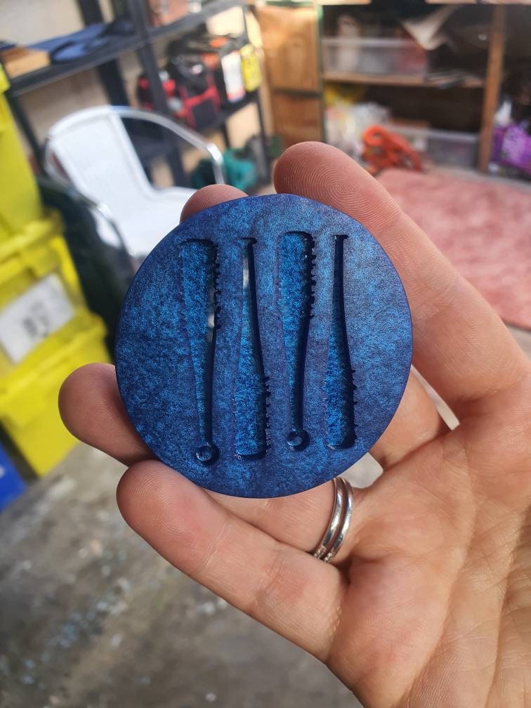 Spikey Baseball Bats Silicone Mould