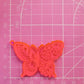 2 inch Half & Half Butterfly Earrings Silicone Moulds