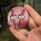 2 inch Floral Dagger Earrings Silicone Mould