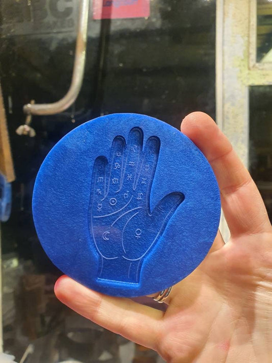 3 inch Palmistry Hand Silicone Mould