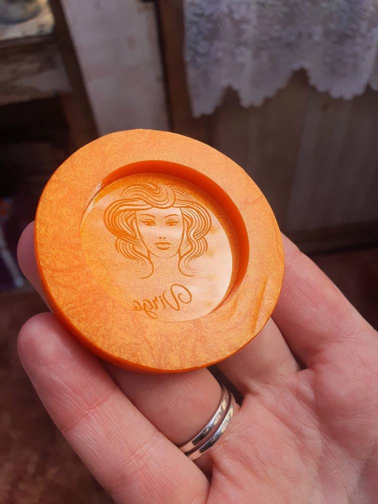 1.5 inch Virgo Zodiac Star Sign Silicone Mould