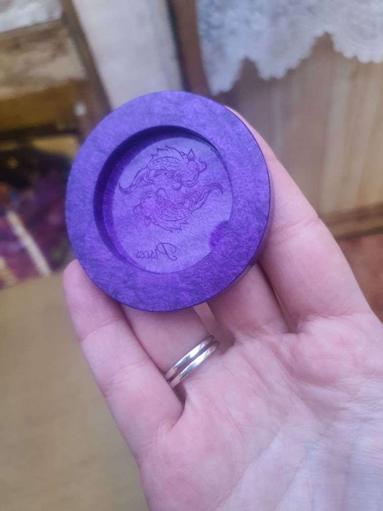 1.5 inch Pisces Zodiac Star Sign Silicone Mould