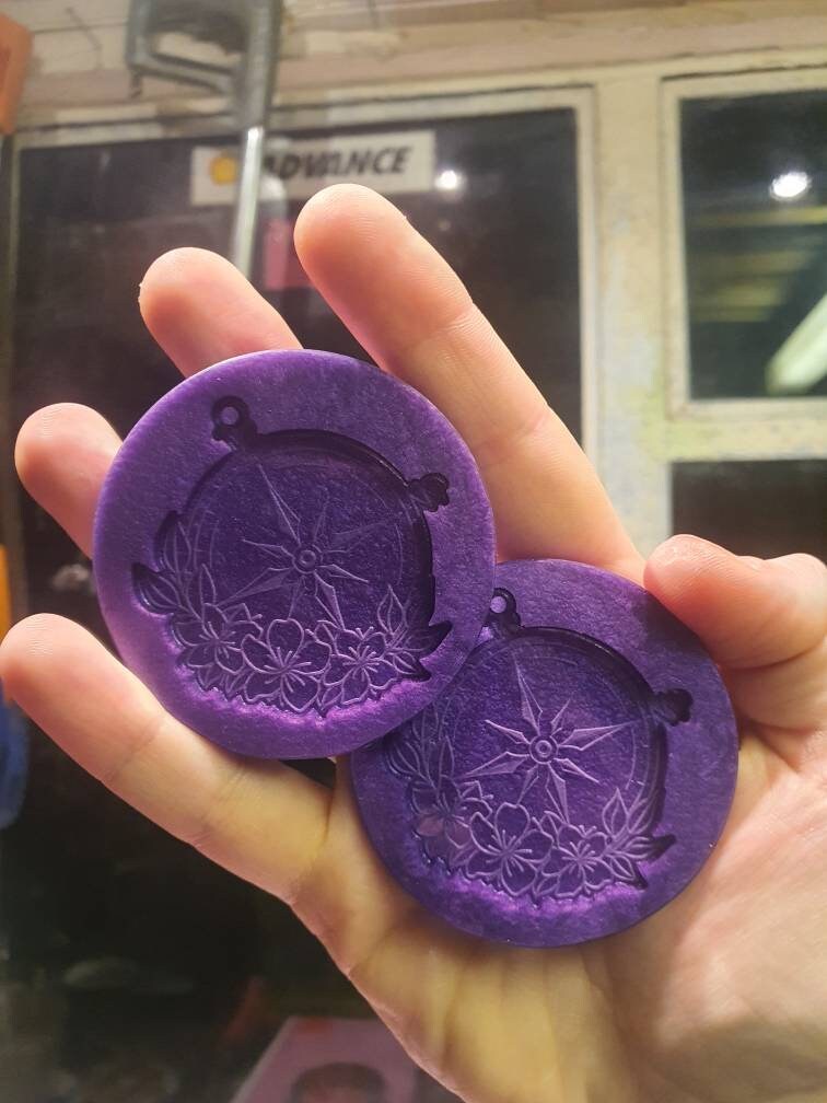 Floral Compasses Silicone Moulds