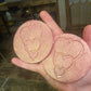 3 inch Stacked Heart Earrings Silicone Moulds