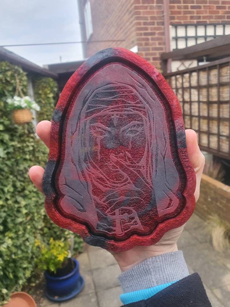 6 inch Bad Nun Tray Silicone Mould