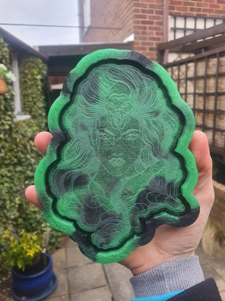 Snake Queen Tray Silicone Mould