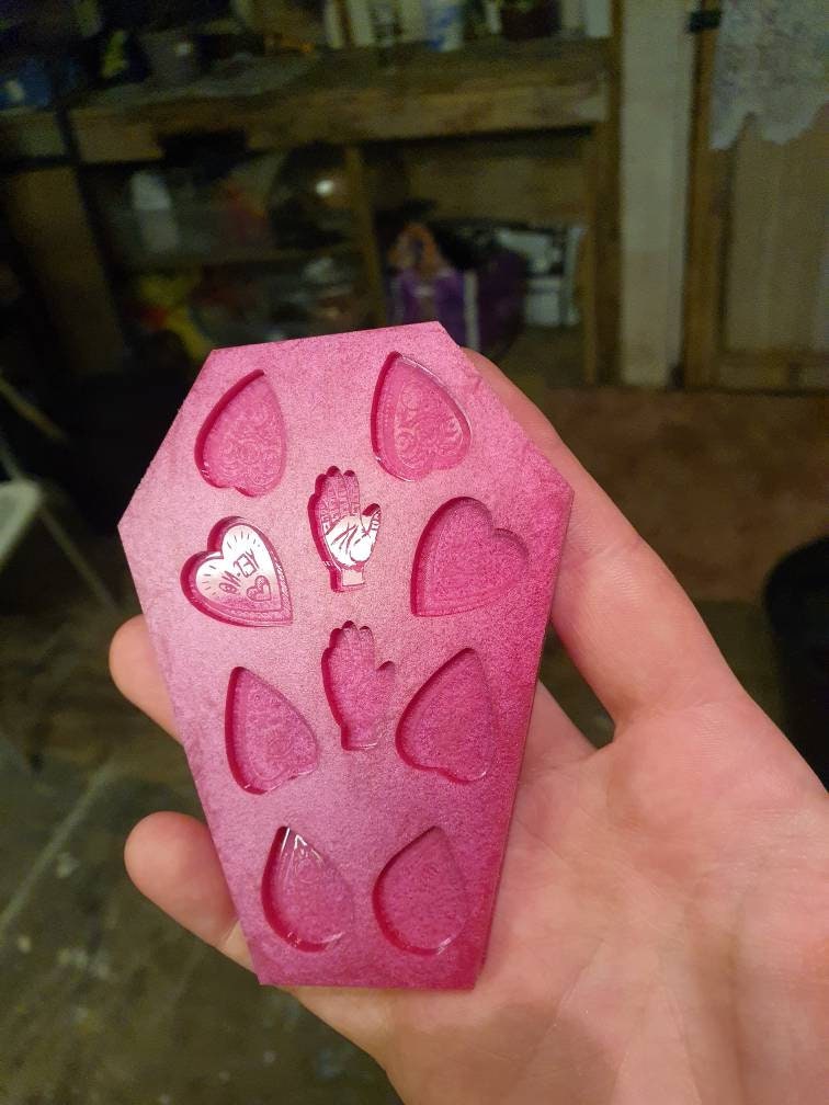 Cute Planchette Pallette Silicone Mould