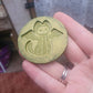 2 inch Winged Skeleton Kitty Silicone Mould
