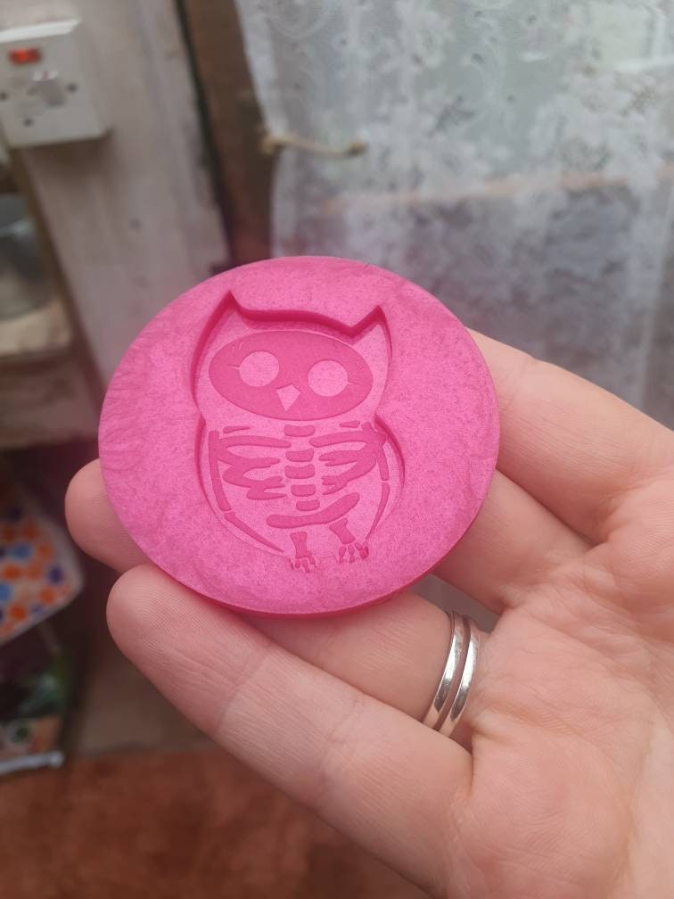 Skeleton Owl Silicone Mould